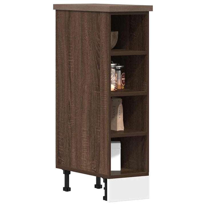 Hängeschrank Braun Eichen-Optik 60X31X60 Cm Holzwerkstoff Braune Eiche