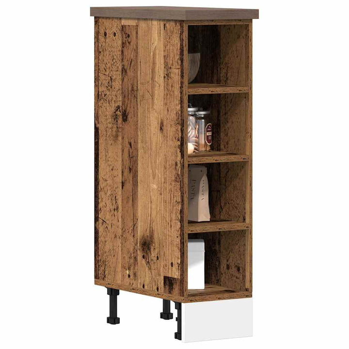 Unterschrank -Optik 20X44,5X81,5 Cm Holzwerkstoff Altholz