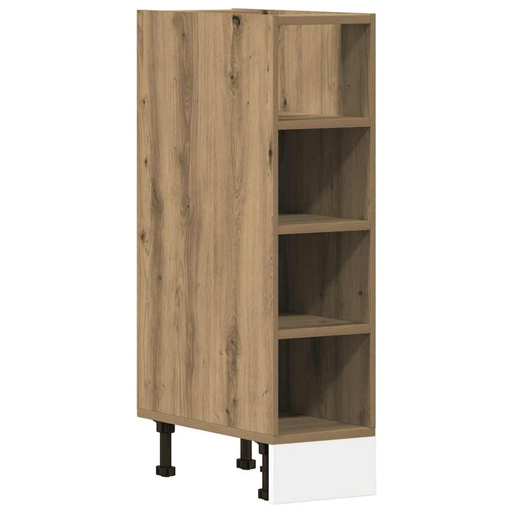 Unterschrank Artisan-Eiche 20X44,5X81,5 Cm Holzwerkstoff Eiche Handwerklich