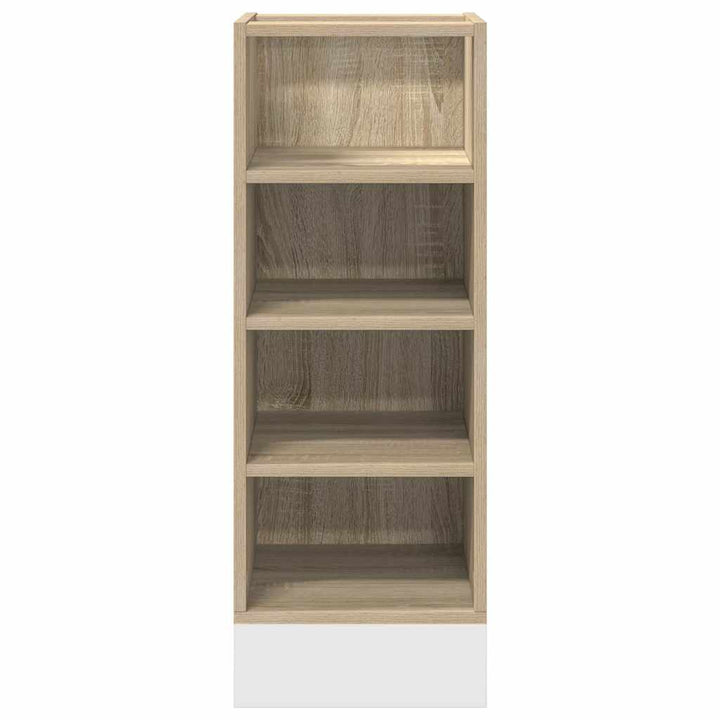 Unterschrank Sonoma-Eiche 30X44,5X81,5 Cm Holzwerkstoff Sonoma Eiche