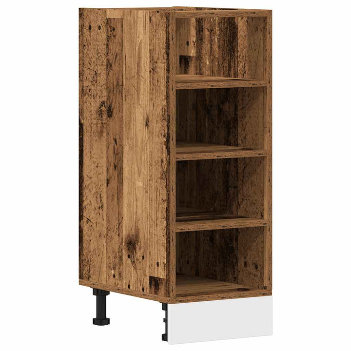 Unterschrank -Optik 30X44,5X81,5 Cm Holzwerkstoff Altholz