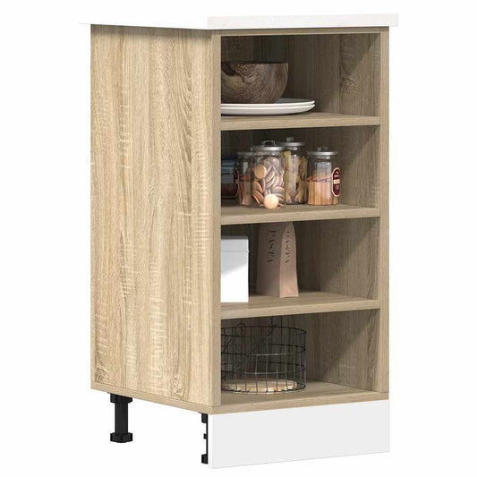 Unterschrank Sonoma-Eiche 40X44,5X81,5 Cm Holzwerkstoff Sonoma Eiche