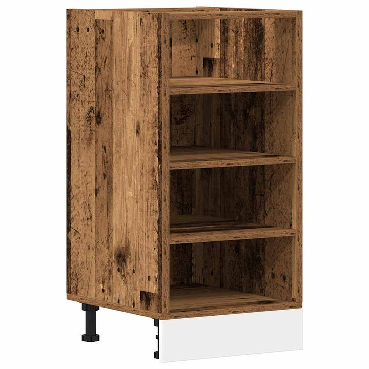 Unterschrank -Optik 40X44,5X81,5 Cm Holzwerkstoff Altholz