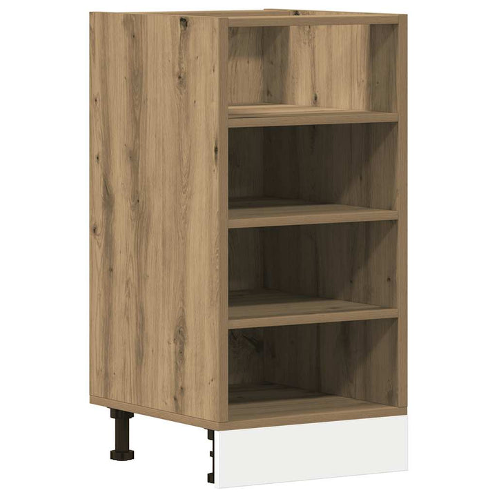 Unterschrank Artisan-Eiche 40X44,5X81,5 Cm Holzwerkstoff Eiche Handwerklich