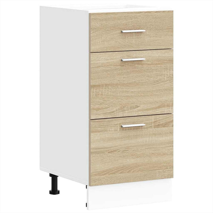 Unterschrank Sonoma-Eiche 40X46X81,5 Cm Holzwerkstoff Sonoma Eiche