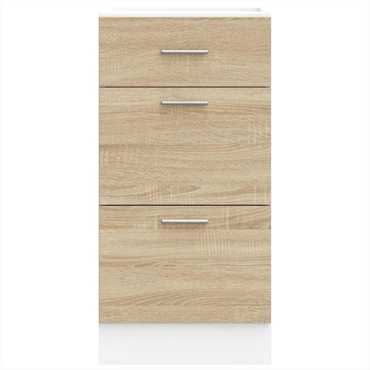 Unterschrank Sonoma-Eiche 40X46X81,5 Cm Holzwerkstoff Sonoma Eiche