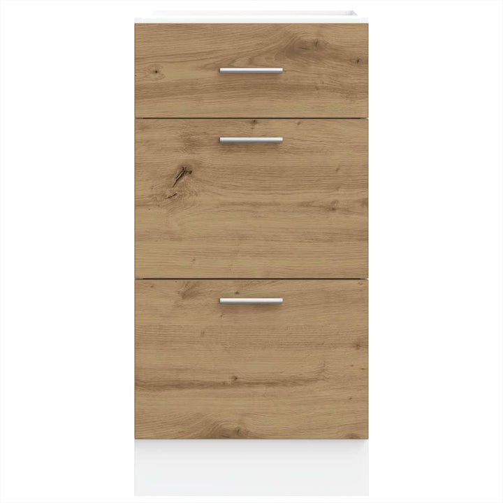 Unterschrank Artisan-Eiche 40X46X81,5 Cm Holzwerkstoff Eiche Handwerklich