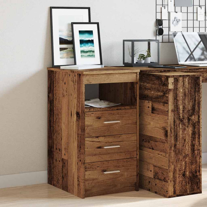 Sideboard Mit Schubladen 40X50X76 Cm Holzwerkstoff