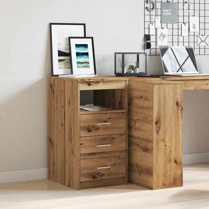 Sideboard Mit Schubladen 40X50X76 Cm Holzwerkstoff