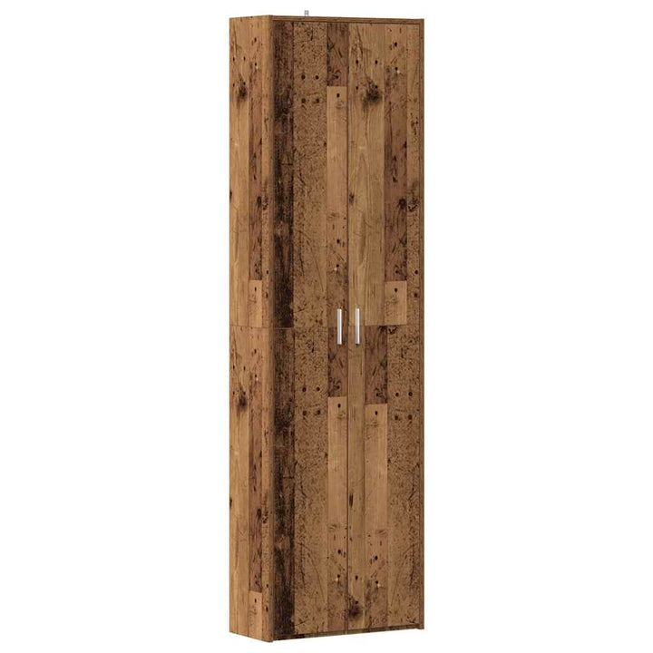 Garderobenschrank 55X25X189 Cm Holzwerkstoff