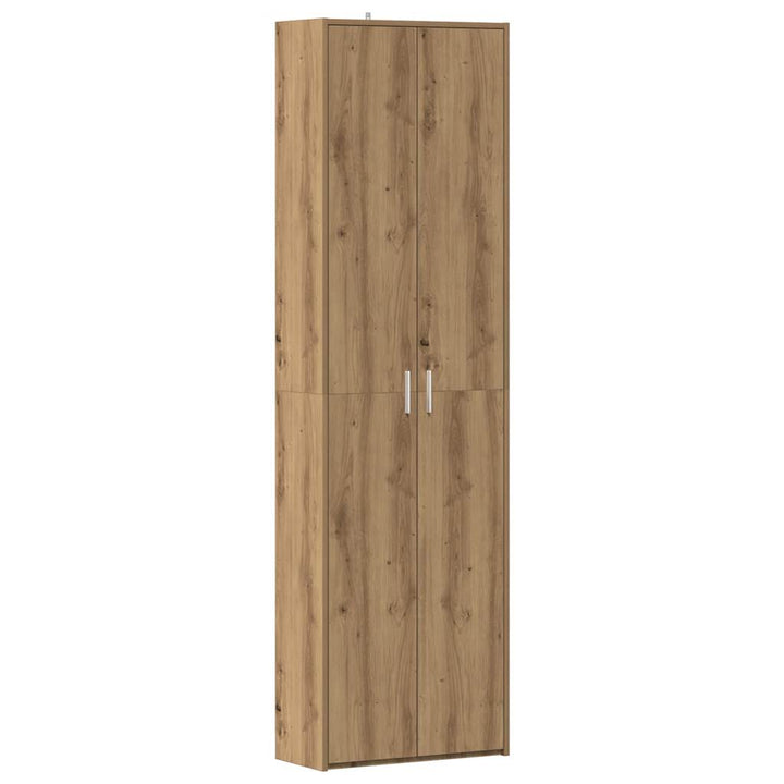 Garderobenschrank 55X25X189 Cm Holzwerkstoff