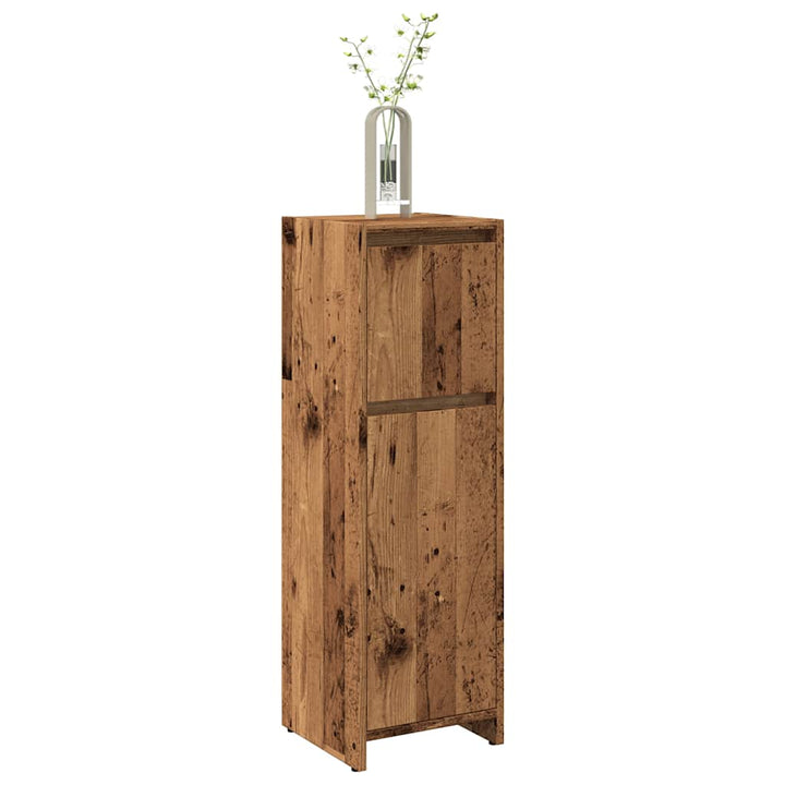 Badezimmerschrank 30X30X95 Cm Holzwerkstoff