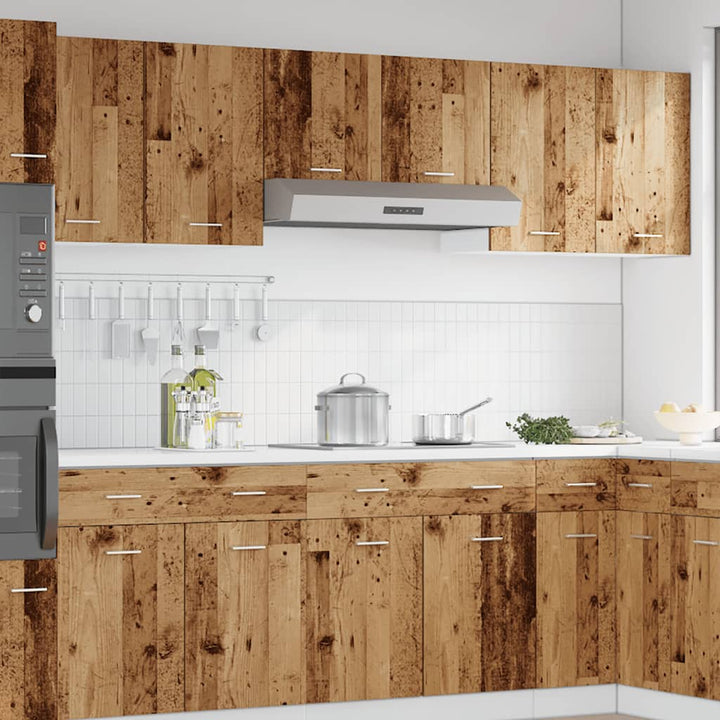 Hängeschrank -Optik 50X31X60 Cm Holzwerkstoff Altholz