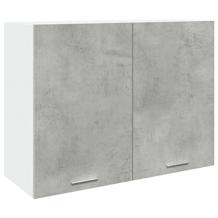 Hängeschrank 80X31X60 Cm Holzwerkstoff Betongrau