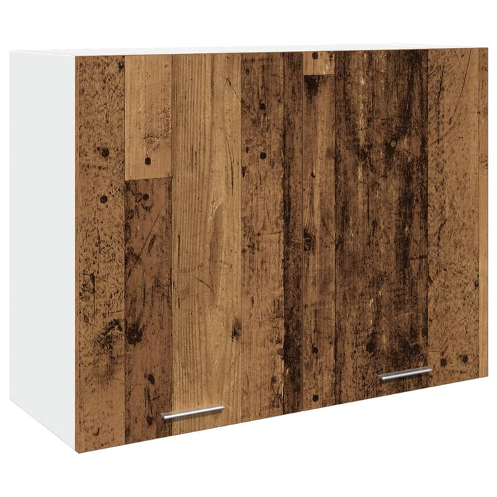 Hängeschrank -Optik 80X31X60 Cm Holzwerkstoff Altholz