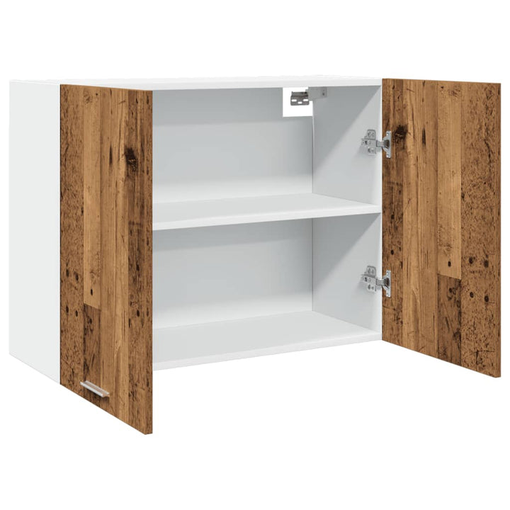 Hängeschrank -Optik 80X31X60 Cm Holzwerkstoff Altholz