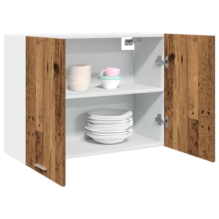 Hängeschrank -Optik 80X31X60 Cm Holzwerkstoff Altholz