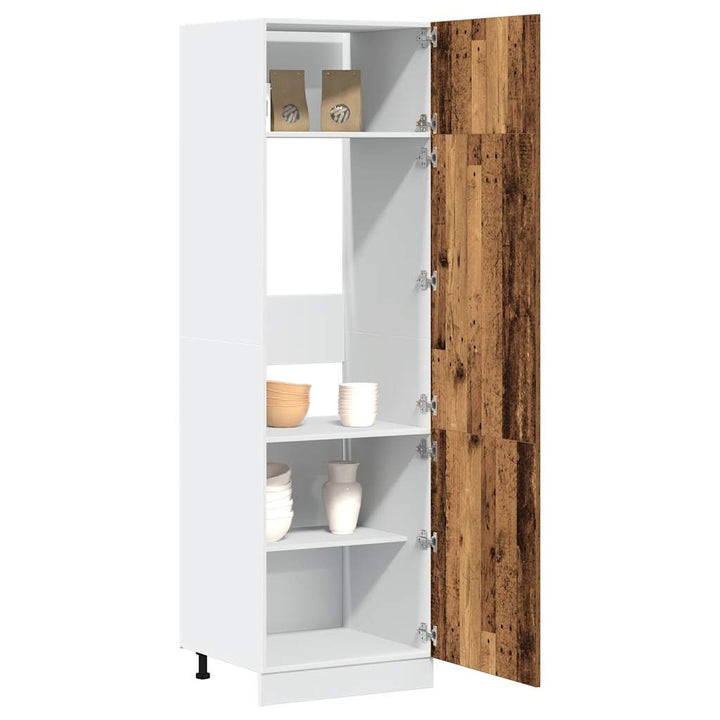 Unterschrank -Optik 40X46X81,5 Cm Holzwerkstoff Altholz