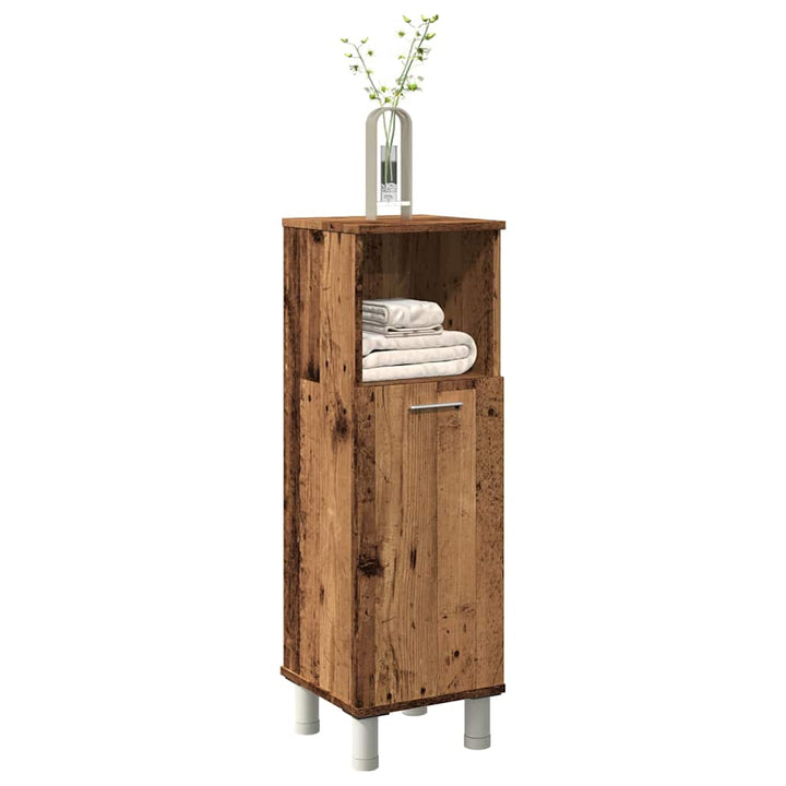 Badezimmerschrank 30X30X95 Cm Holzwerkstoff