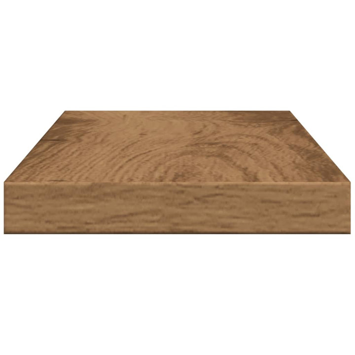 Wandregale 4 Stk. Artisan-Eiche 40X10X1,5 Cm Holzwerkstoff Eiche Handwerklich