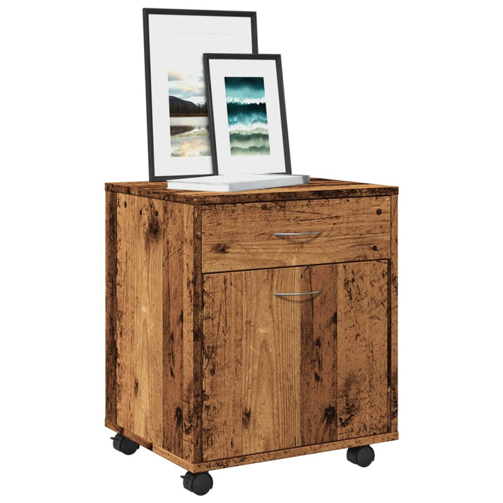 Rollschrank 45X38X54 Cm Holzwerkstoff