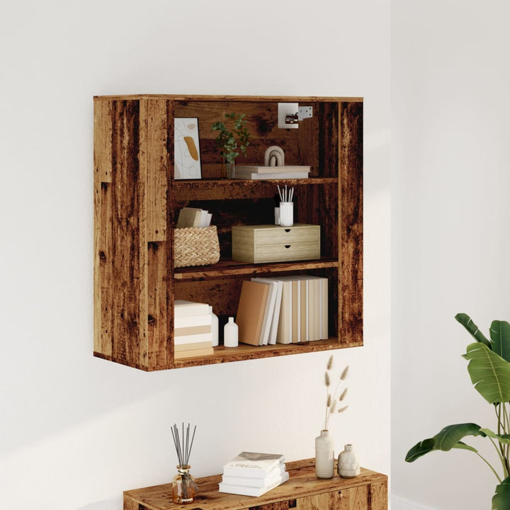 Wandschrank 80X33X80 Cm Holzwerkstoff