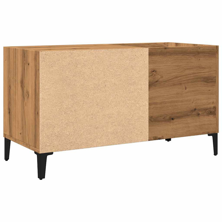 Plattenschrank Artisan-Eiche 84,5X38X48 Cm Holzwerkstoff Schwarz