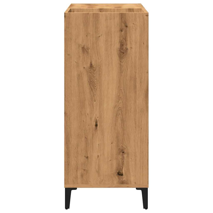 Plattenschrank Artisan-Eiche 84,5X38X89 Cm Holzwerkstoff