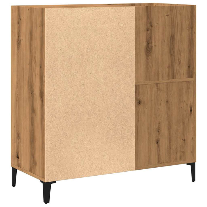 Plattenschrank Artisan-Eiche 84,5X38X89 Cm Holzwerkstoff