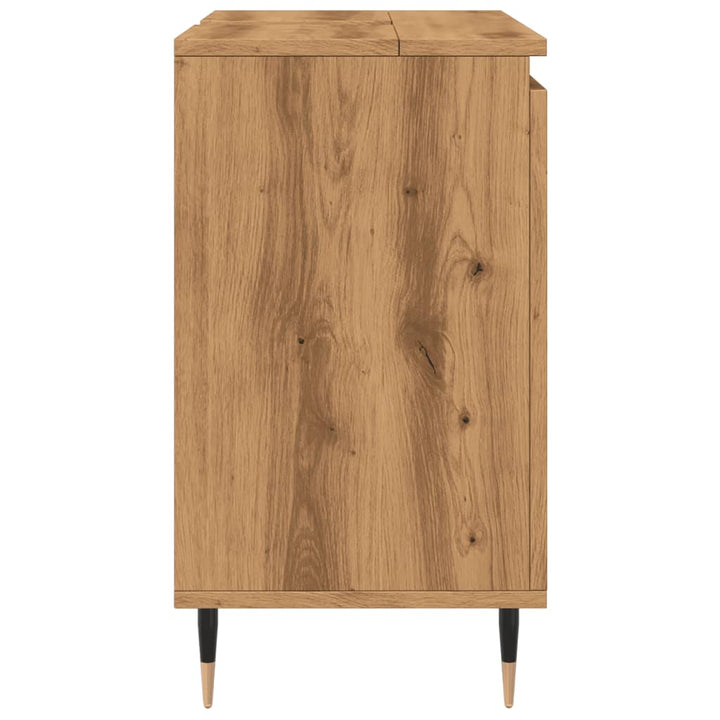 Badschrank Artisan-Eiche 58X33X60 Cm Holzwerkstoff