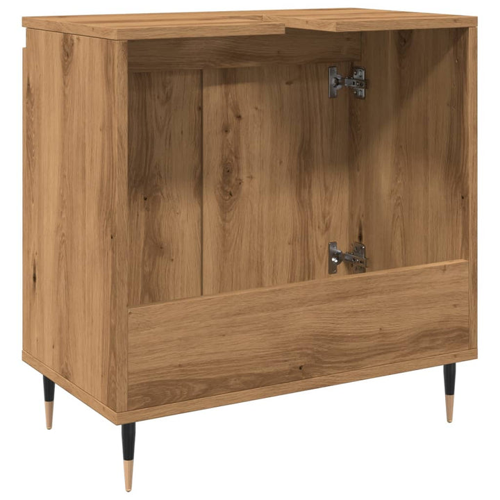 Badschrank Artisan-Eiche 58X33X60 Cm Holzwerkstoff