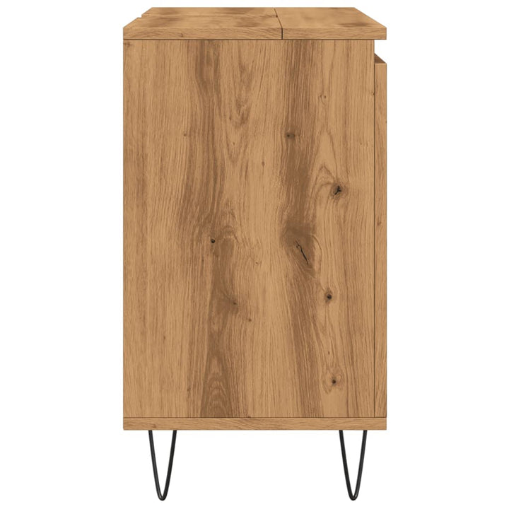 Badschrank Artisan-Eiche 58X33X60 Cm Holzwerkstoff