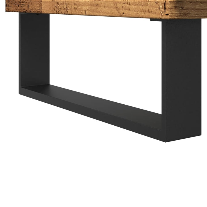 Badschrank -Optik 58X33X60 Cm Holzwerkstoff