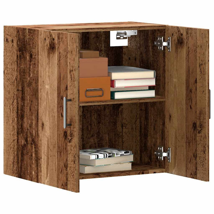 Wandschrank Braun Eichen-Optik 60X31X60 Cm Holzwerkstoff