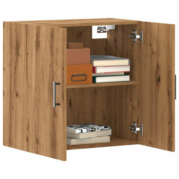 Wandschrank Braun Eichen-Optik 60X31X60 Cm Holzwerkstoff