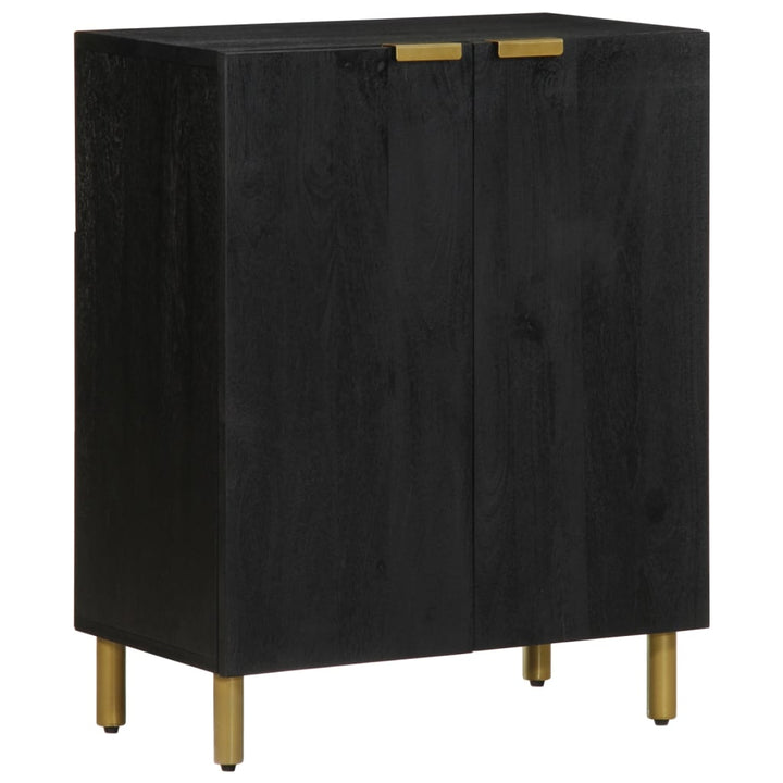 Sideboard Schwarz 60X33X75 Cm Holzwerkstoff