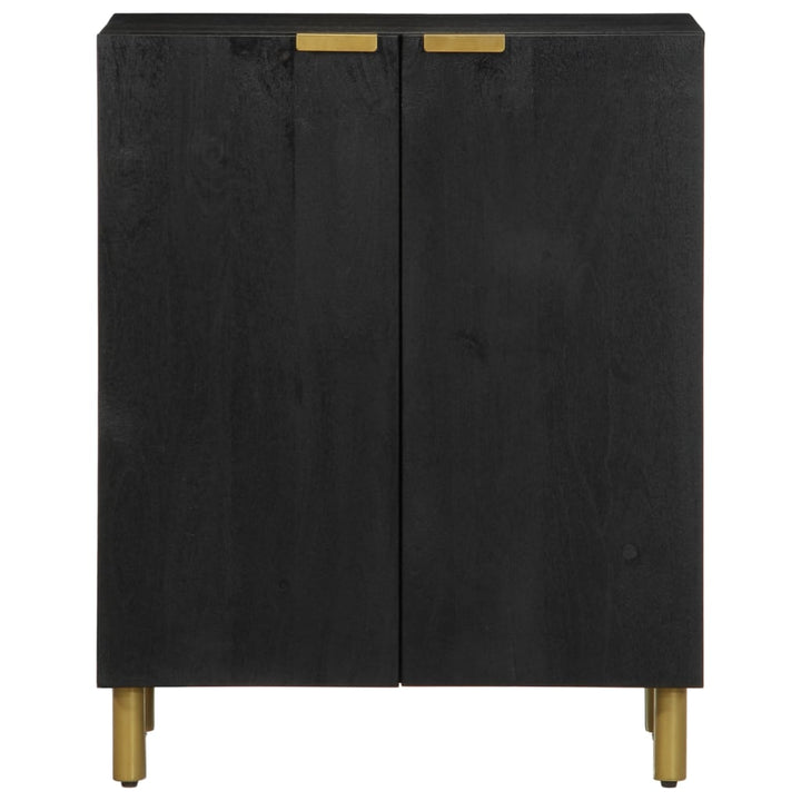 Sideboard Schwarz 60X33X75 Cm Holzwerkstoff