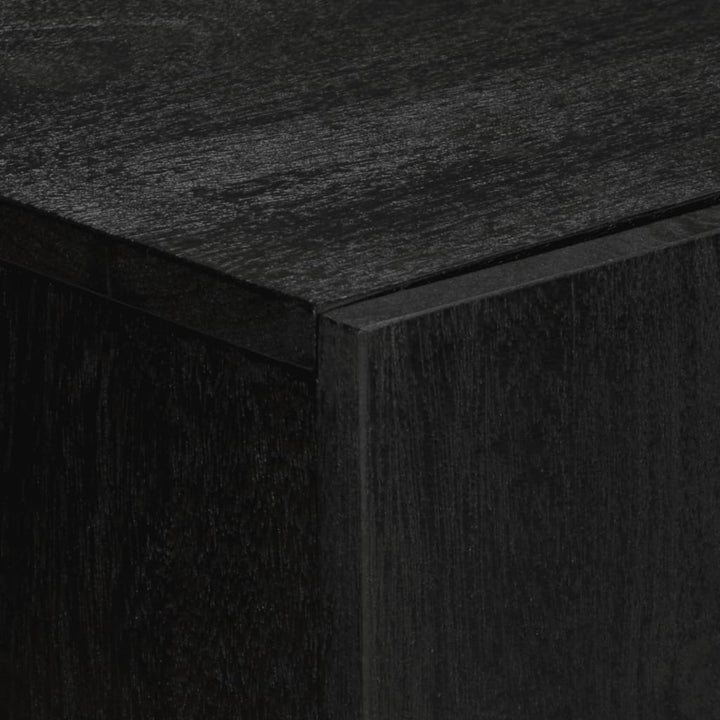 Sideboard Schwarz 60X33X75 Cm Holzwerkstoff