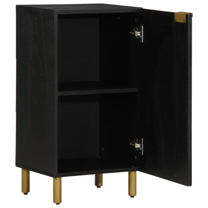 Sideboard Schwarz 40X33X75 Cm Holzwerkstoff