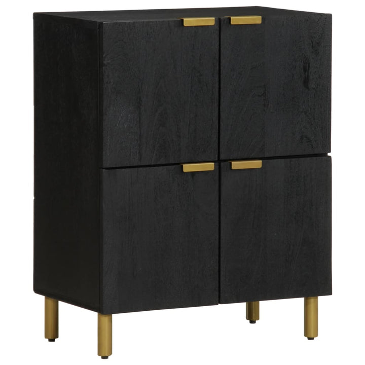 Sideboard Schwarz 60X33X75 Cm Holzwerkstoff