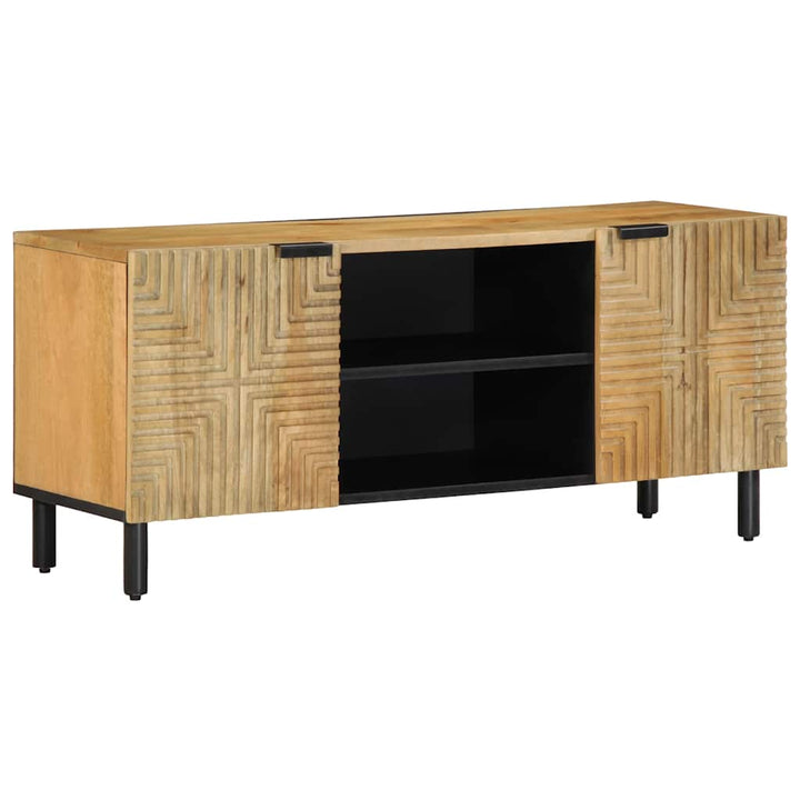 Tv-Schrank 105X33X46 Cm Massivholz Mango