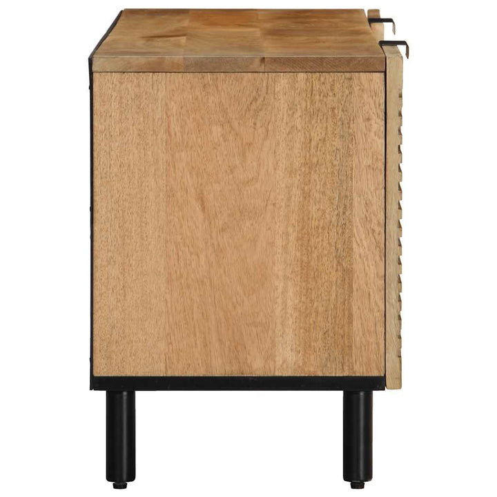 Tv-Schrank 105X33X46 Cm Massivholz Mango