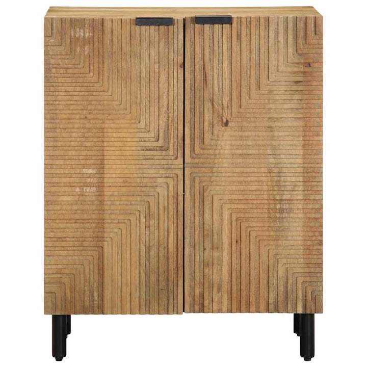 Sideboard 60X33X75 Cm Massivholz Mango