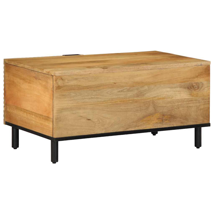 Couchtisch 80X50X40 Cm Massivholz Mango