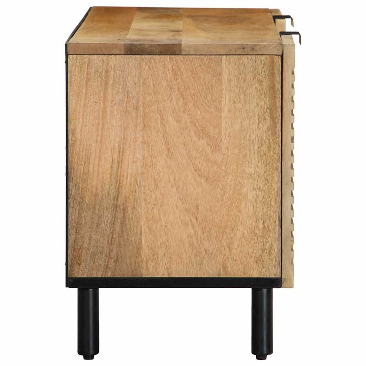 Tv-Schrank 105X33X46 Cm Massivholz Mango