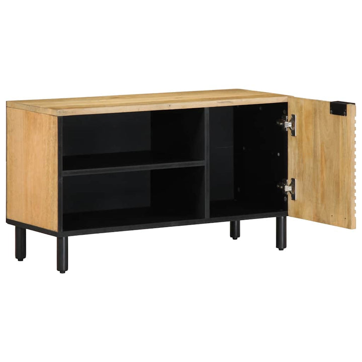 Tv-Schrank 80X31,5X46 Cm Massivholz Mango