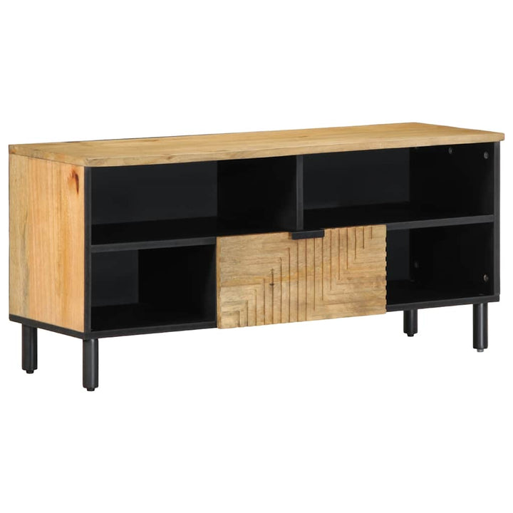 Tv-Schrank 100X33X46 Cm Massivholz Mango