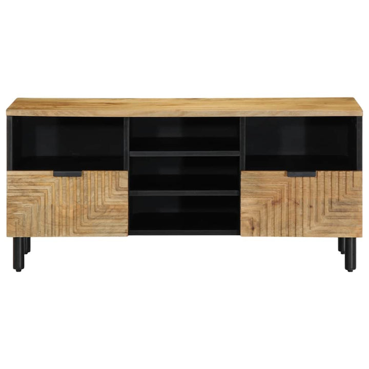 Tv-Schrank 100X33X46 Cm Massivholz Mango