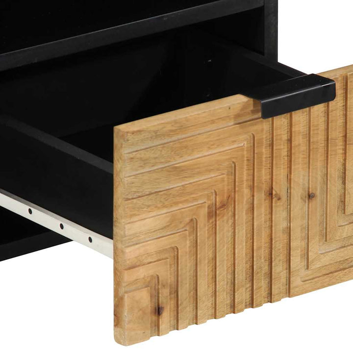 Tv-Schrank 100X33X46 Cm Massivholz Mango