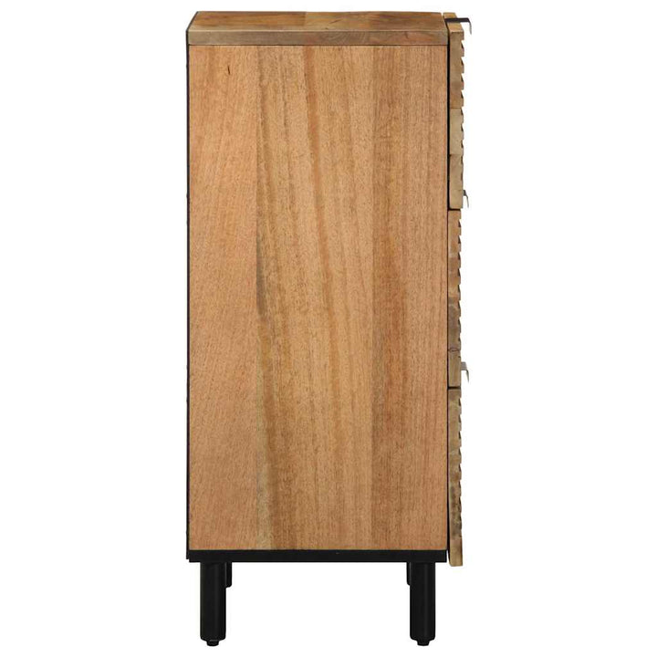 Sideboard 40X33X75 Cm Massivholz Mango